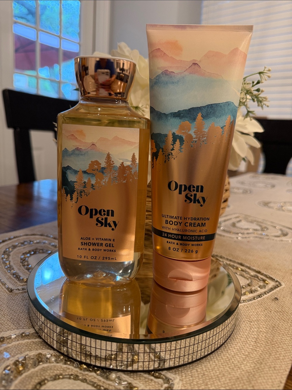 Bath & Body Works Open Sky Body Wash & Cream